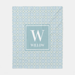 Cobertor De Velo Monograma da família moderna