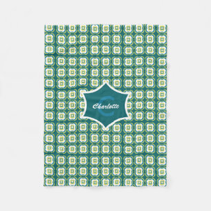 Cobertor De Velo Monograma de padrão de mistura de Azulejos marroq