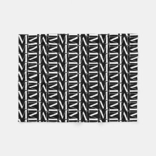 Cobertor De Velo Monograma - Letra Inicial M