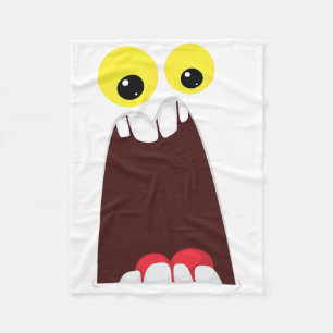 Cobertor De Velo Monster Fácil Figurino Ideias Idiotas Halloween