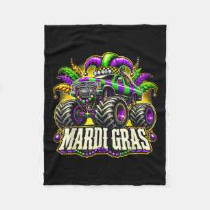 Cobertor De Velo Monster Truck Mardi Gras Costume Adolescentes Meni