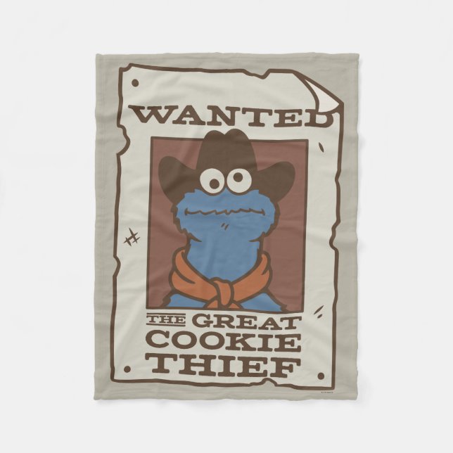 Cobertor De Velo Monstro de cookies | Poster (Frente)