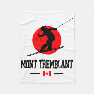 Cobertor De Velo Mont Tremblant Québec Canada Ski Resort Skiting So