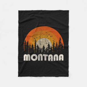 Cobertor De Velo Montana - natureza engraçada vintage caminhada 60s