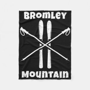 Cobertor De Velo Montanha Bromley Vermont Esquiador Esquiando Esqui
