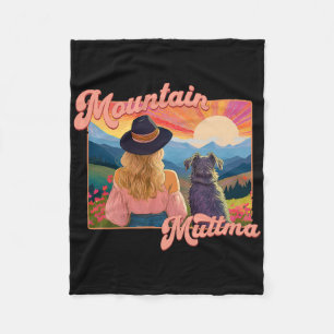 Cobertor De Velo Montanha Muttma Boho Cão Trilha de Hiking Acampame