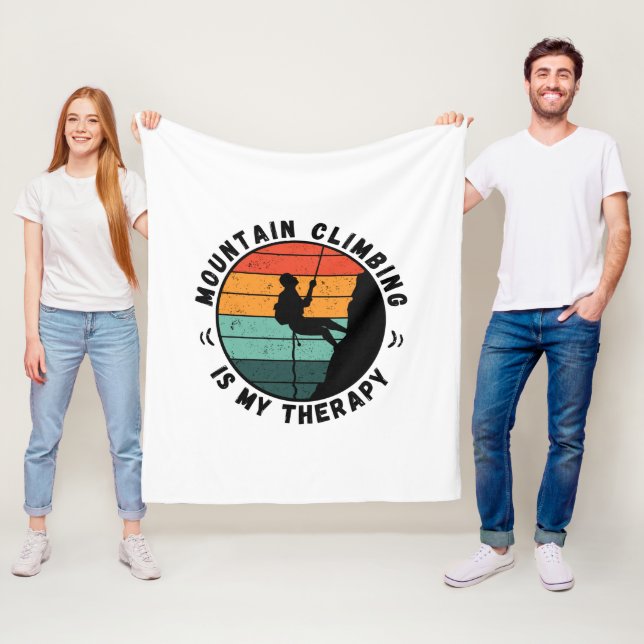 Cobertor De Velo Montanha Subindo É Minha Terapêutica De Folha (In Situ)