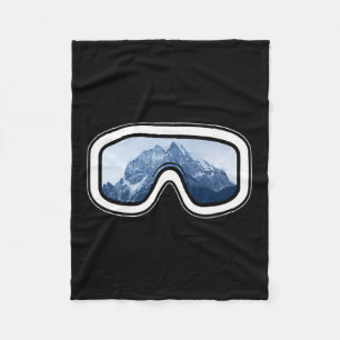 Cobertor De Velo Montanhas Estão Chamando, Snowboarding E Esqui, Es