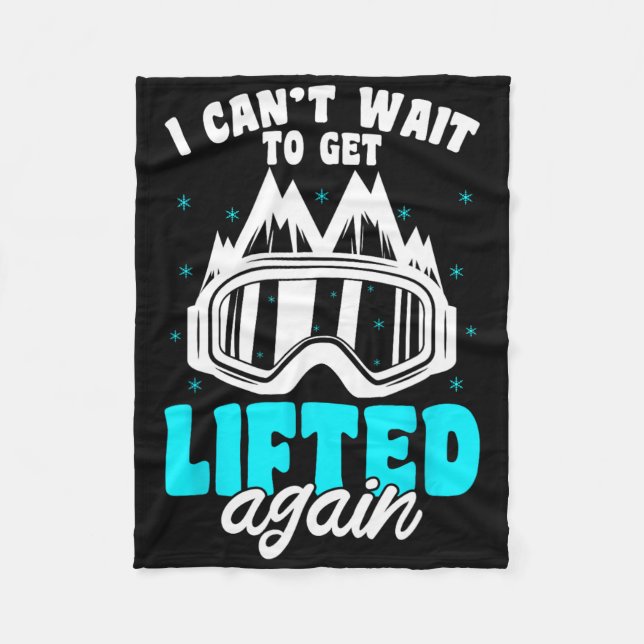 Cobertor De Velo Montanhas Snowboarder Gear Winter Ski Snowbo (Frente)