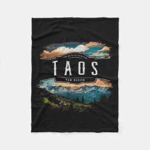 Cobertor De Velo Montanhas Taos Novo México Caminhadas Ao Ar Livre