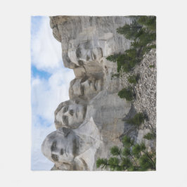 Cobertor De Velo Monte Rushmore Fleece Blanket