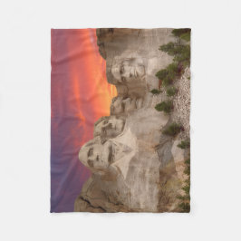 Cobertor De Velo Monte Rushmore Fleece Blanket