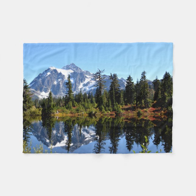 Cobertor De Velo Monte Shuksan Fleece Blanket (Frente (Horizontal))