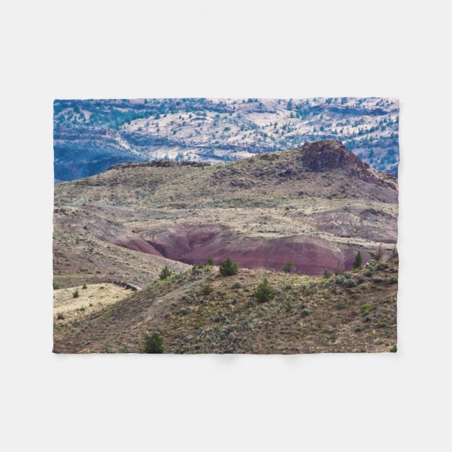 Cobertor De Velo Monumento Nacional John Day Fossil Beds, Oregon (Frente (Horizontal))