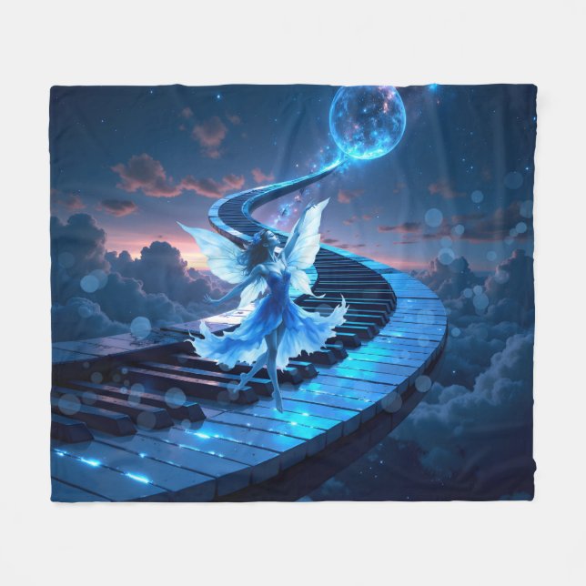 Cobertor De Velo Moonlight Rehearsal – Dancing in the moonlight.  (Frente (Horizontal))