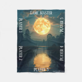 Cobertor De Velo Moonlight Swamp TTRPG Tabletop Gaming board