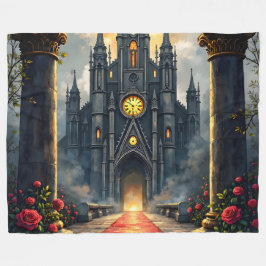 Cobertor De Velo Moonlit Aisle of Eternal Vows –Gothic Wedding Gate