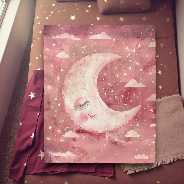 Cobertor De Velo Moonlit Rustic Red Nursery & Kids' Room (Criador carregado)