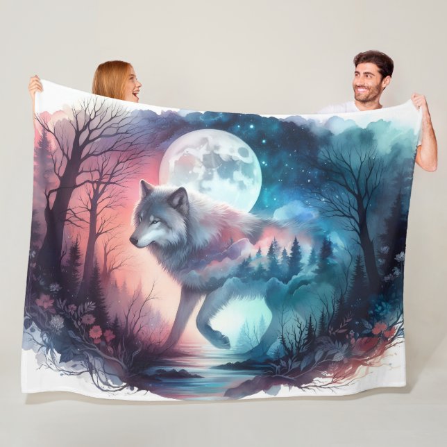 Cobertor De Velo Moonveil Passage: The Forest Within (In Situ)