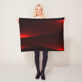 Cobertor De Velo Morango E Luzes Negras