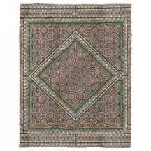 Mosaico antigo Sherpa Blanket