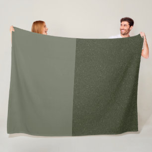 Cobertor De Velo Moss Green Textuturado Fleece Blanket - Personaliz