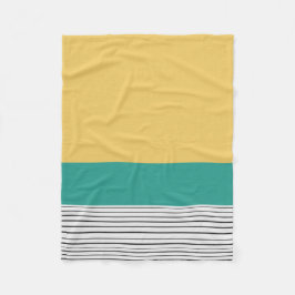 Cobertor De Velo Mostarda e chalé