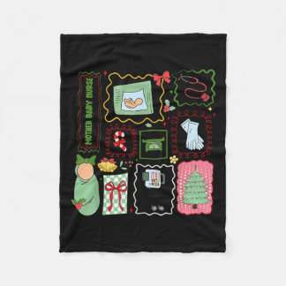 Cobertor De Velo Mother Baby Nurse Christmas Stamp Postpartum Mater