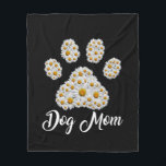 Cobertor De Velo Mother Best Dog Mom Ever Birthday<br><div class="desc">Mother Best Dog Mom Ever Birthday</div>