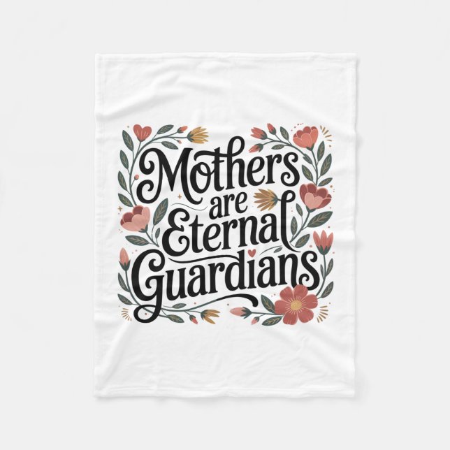 Cobertor De Velo Mothers Are Eternal Guardians (Frente)