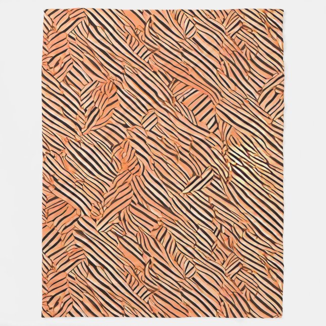 Cobertor De Velo Motifs de zèbre (Frente)