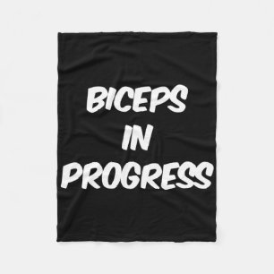 Cobertor De Velo Motivação Engraçada Giro Humor Biceps ganha Biceps
