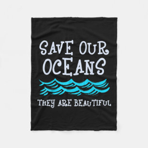 Cobertor De Velo Motivação Proteção Ecológica da Natureza Oceânica 