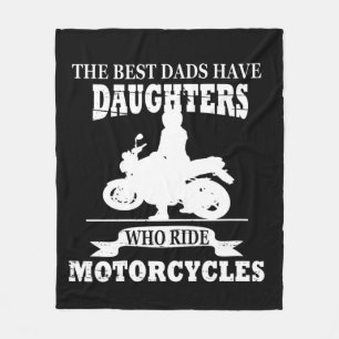 Cobertor De Velo motocicleta da melhor filha de pais