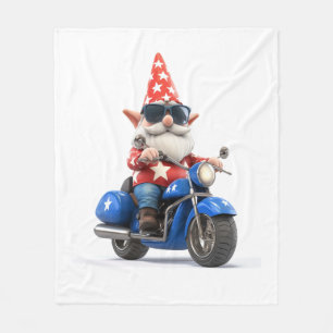 Cobertor De Velo Motocicleta Gnomo Americano