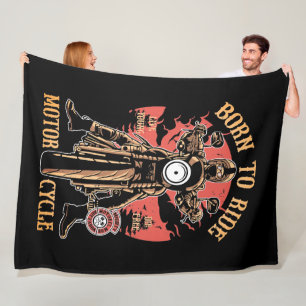 Cobertor De Velo Motociclista Antigo