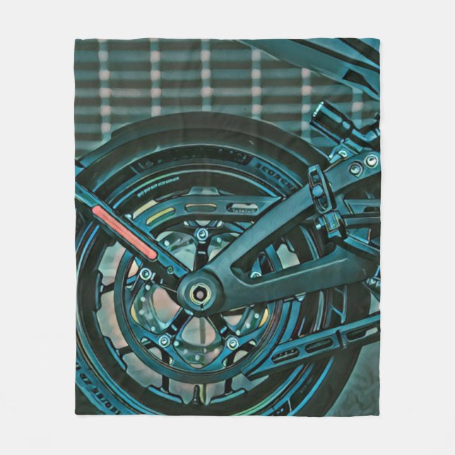 Cobertor De Velo Motorcyclist gifts (Frente)