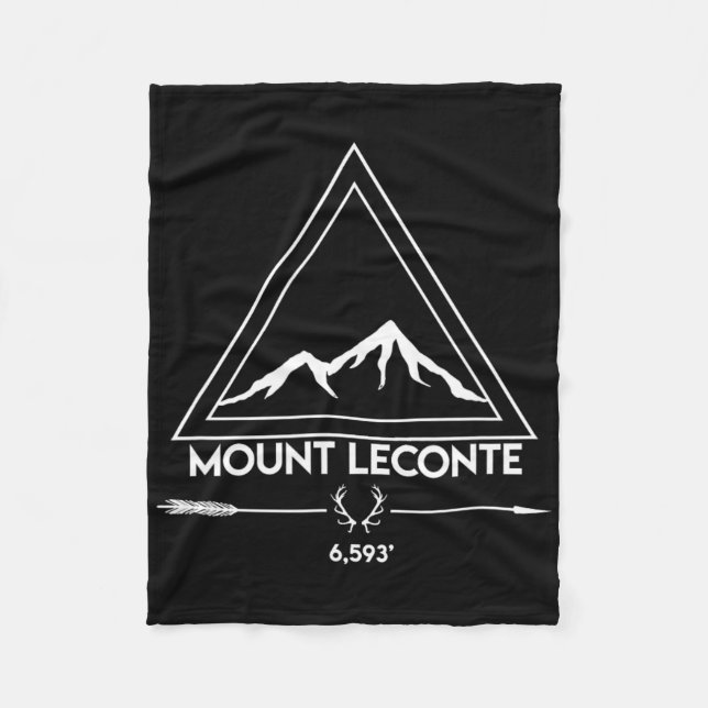 Cobertor De Velo Mount Mt Leconte Smoky Mountains Tennessee Hiking  (Frente)