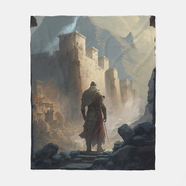 Cobertor De Velo Mountain Town Siege (Frente)