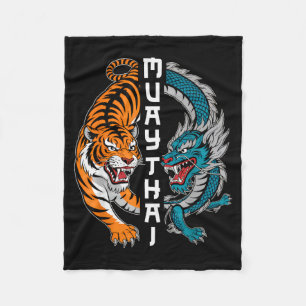 Cobertor De Velo Muay Thai Boxe Tailândia Fã Muay Thai Homens Mulhe