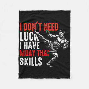Cobertor De Velo Muay Thai Fighter For Men Pai Boys Thai Kickboxer