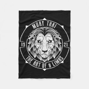 Cobertor De Velo Muay Thai Lion - Muay Thai e Boxe Tailandesa