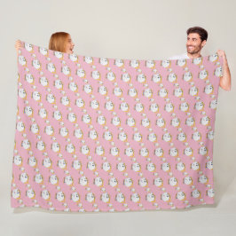 Cobertor De Velo Mug Fleece Blanket