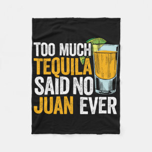 Cobertor De Velo Muito Tequila Disse Não Juan Nunca Cinco Do México