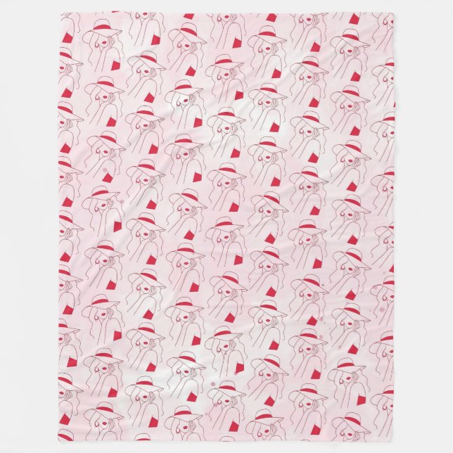 Cobertor De Velo Mulher (Frente)