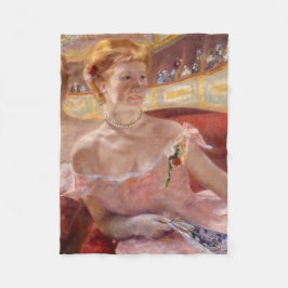 Cobertor De Velo Mulher Americana com Colar Pérola e Vestido Rosa