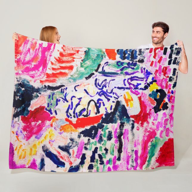 Cobertor De Velo Mulher japonesa ao lado da água, Matisse (In Situ)