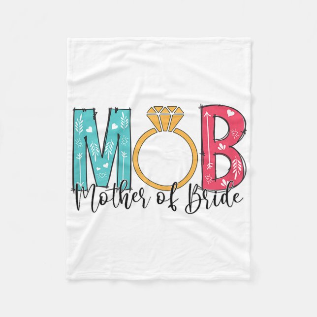 Cobertor De Velo Mulher Mãe Da Noiva Mob Mog Bachelorette Pa (Frente)