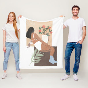 Cobertor De Velo Mulher solta