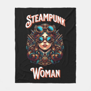 Cobertor De Velo Mulher Steampunk